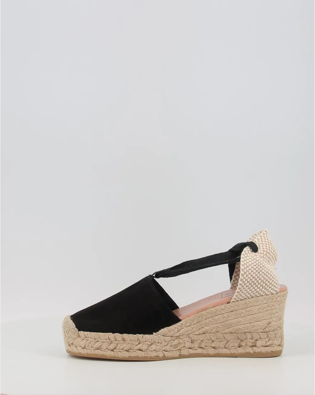 Alpargatas Gaimo Valenciana Doble Negro