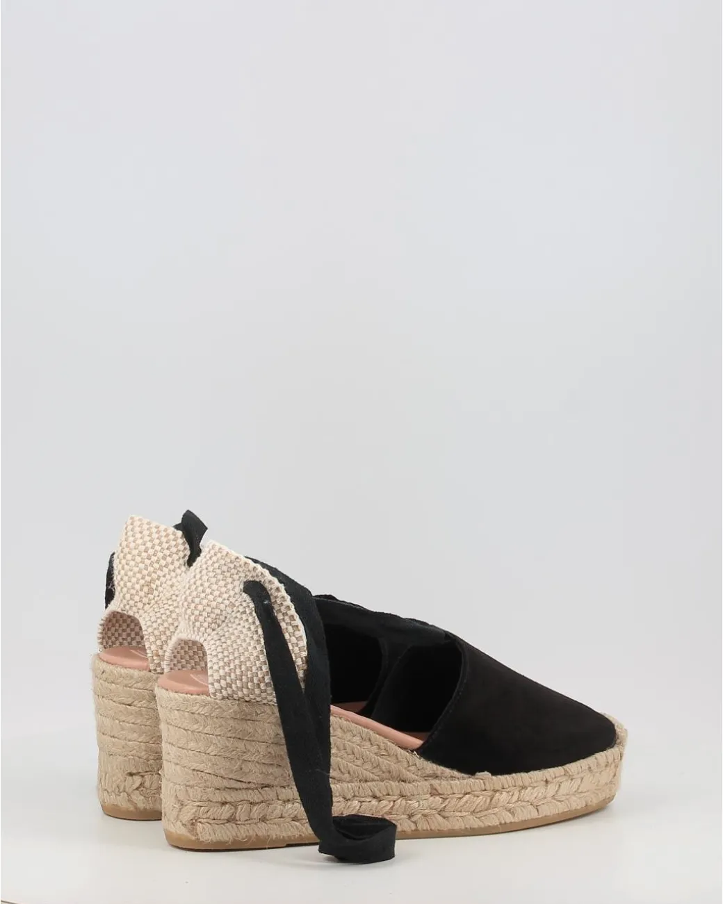 Alpargatas Gaimo Valenciana Doble Negro