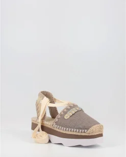 Alpargatas Mou Espa Sandal O1A With Cha Gris