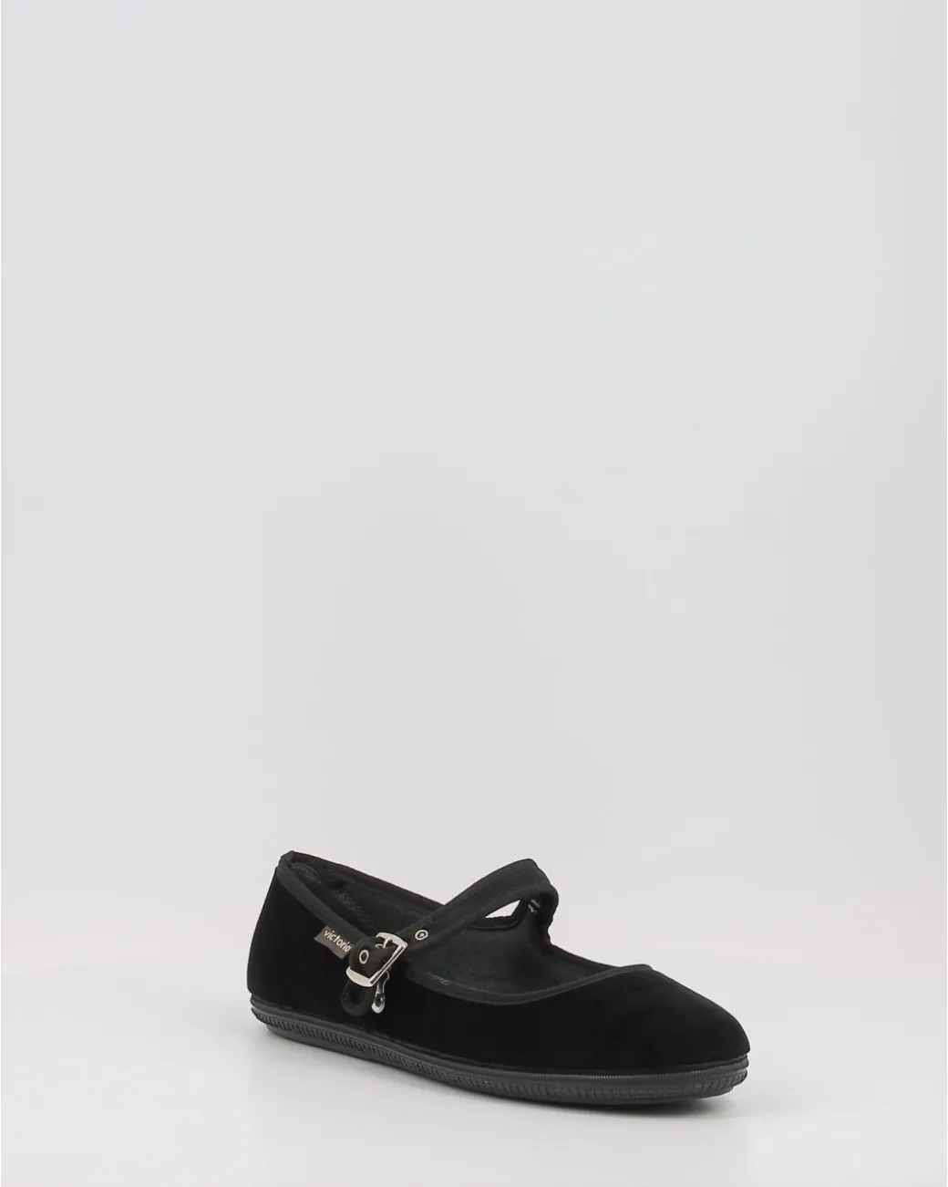 Bailarinas Victoria Oda Terciopelo 104913 Negro