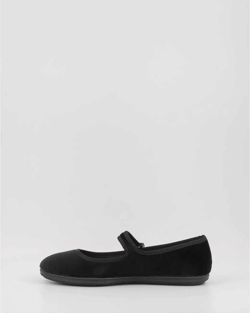 Bailarinas Victoria Oda Terciopelo 104913 Negro