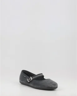 Bailarinas Victoria Oda Terciopelo 104913 Gris