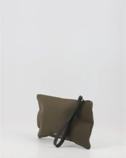 Bolsos Ecoalf Lupitaalf Clutch With Message Verde