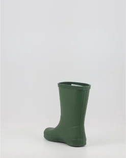Botas De Agua Hunter Little Kids Original First Classic Boot Verde