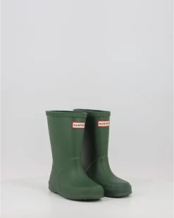 Botas De Agua Hunter Little Kids Original First Classic Boot Verde