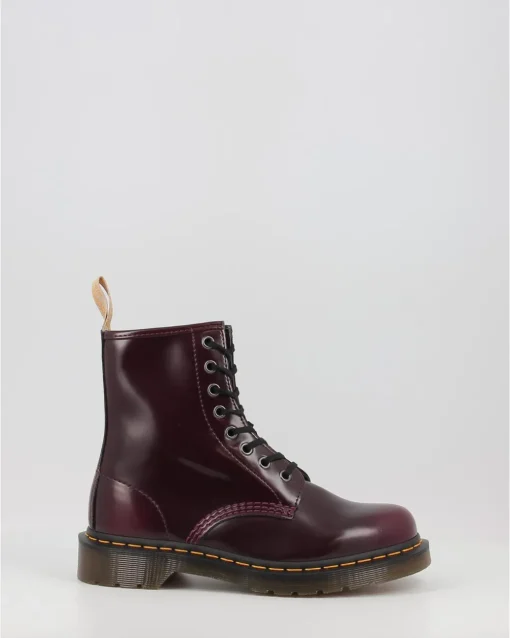 Botas Dr. Martens 1460 Vegan Cherry Red Granate