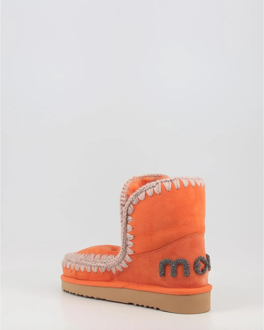 Botas Mou Eskimo 18 Glitter Logo Apor Naranja