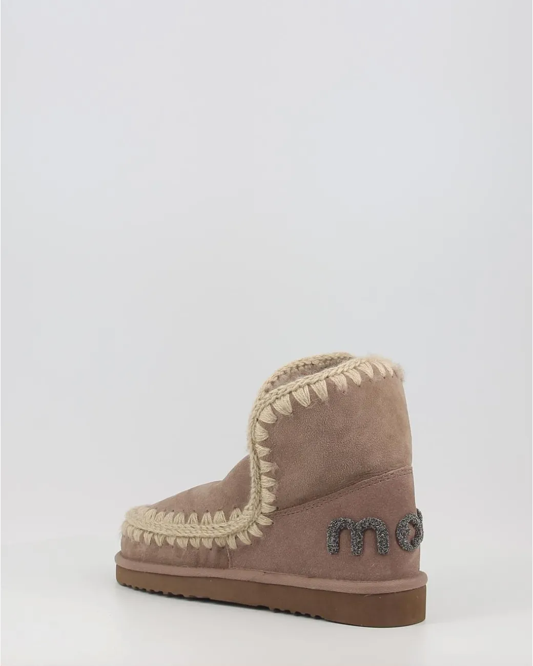 Botas Mou Eskimo 18 Glitter Logo Elgry Gris
