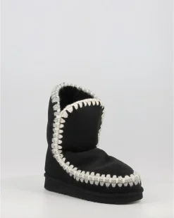 Botas Mou Eskimo 24 Overstitching Negro