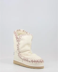 Botas Mou Eskimo 24 Overstitching Blanco