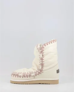 Botas Mou Eskimo 24 Overstitching Blanco