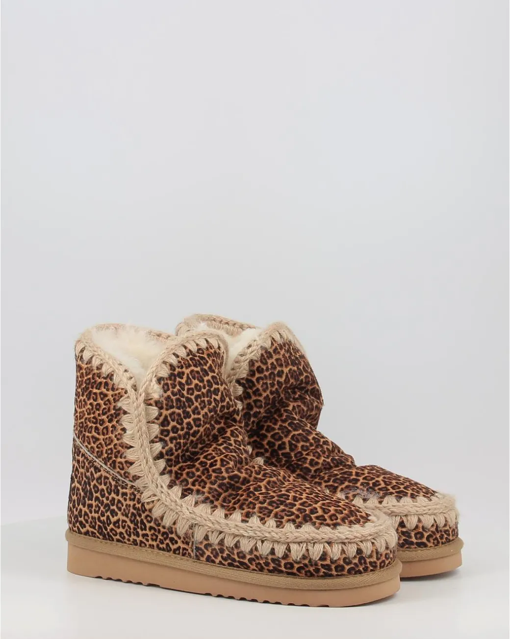 Botas Mou Eskimo 18 Ponyskin Posmch Animal Print