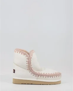 Botas Mou Eskimo 18 Special Sheepskin "Punched Effect" Blanco