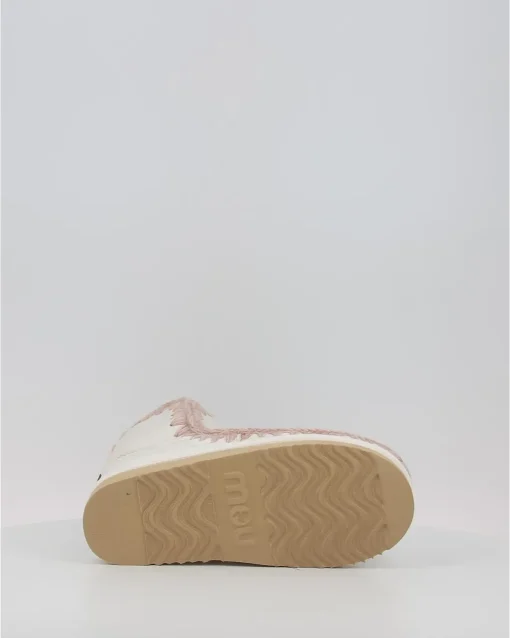 Botas Mou Eskimo 18 Special Sheepskin "Punched Effect" Blanco