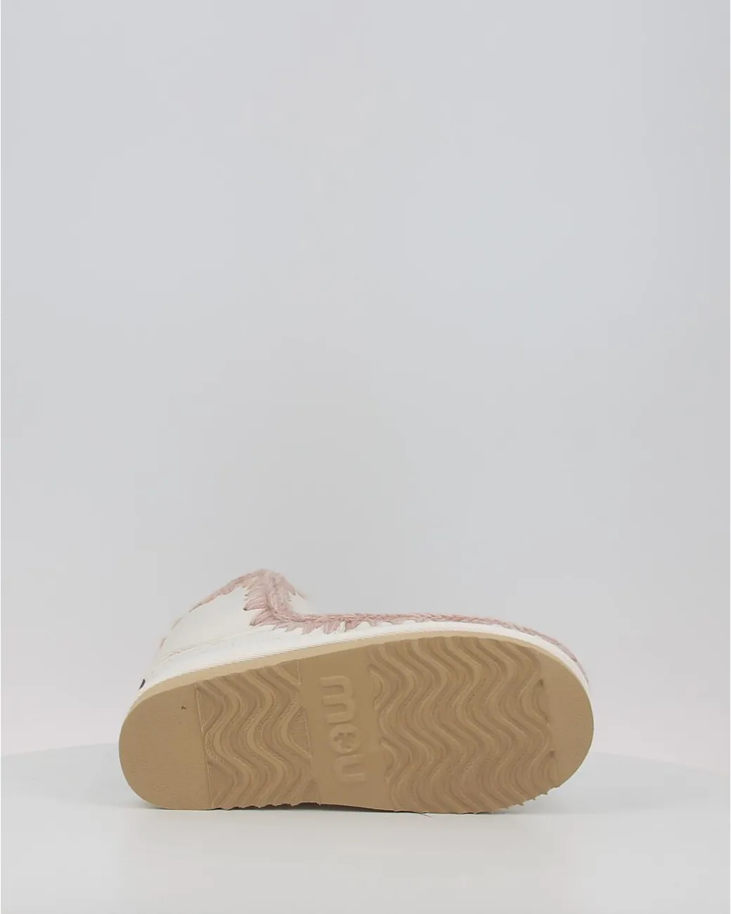 Botas Mou Eskimo 18 Special Sheepskin "Punched Effect" Blanco