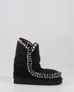 Botas Mou Eskimo 24 With 3D Overstitching Negro