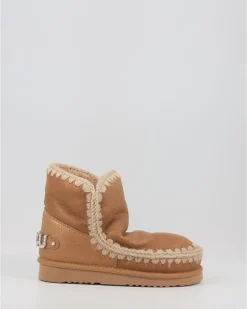 Botas Mou Eskimo 18 With Rhinestones Logo Cuero