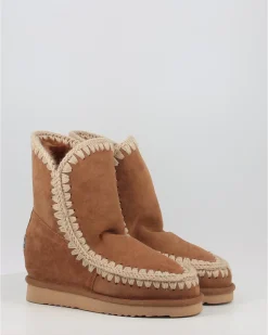 Botas Mou Eskimo Inner Wedge Short Cog Cuero