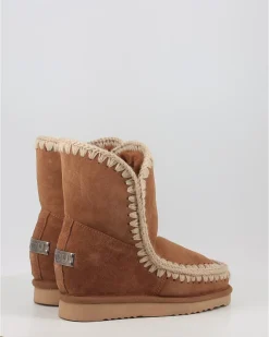 Botas Mou Eskimo Inner Wedge Short Cog Cuero
