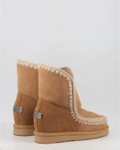 Botas Mou Eskimo Inner Wedge Short Cuero