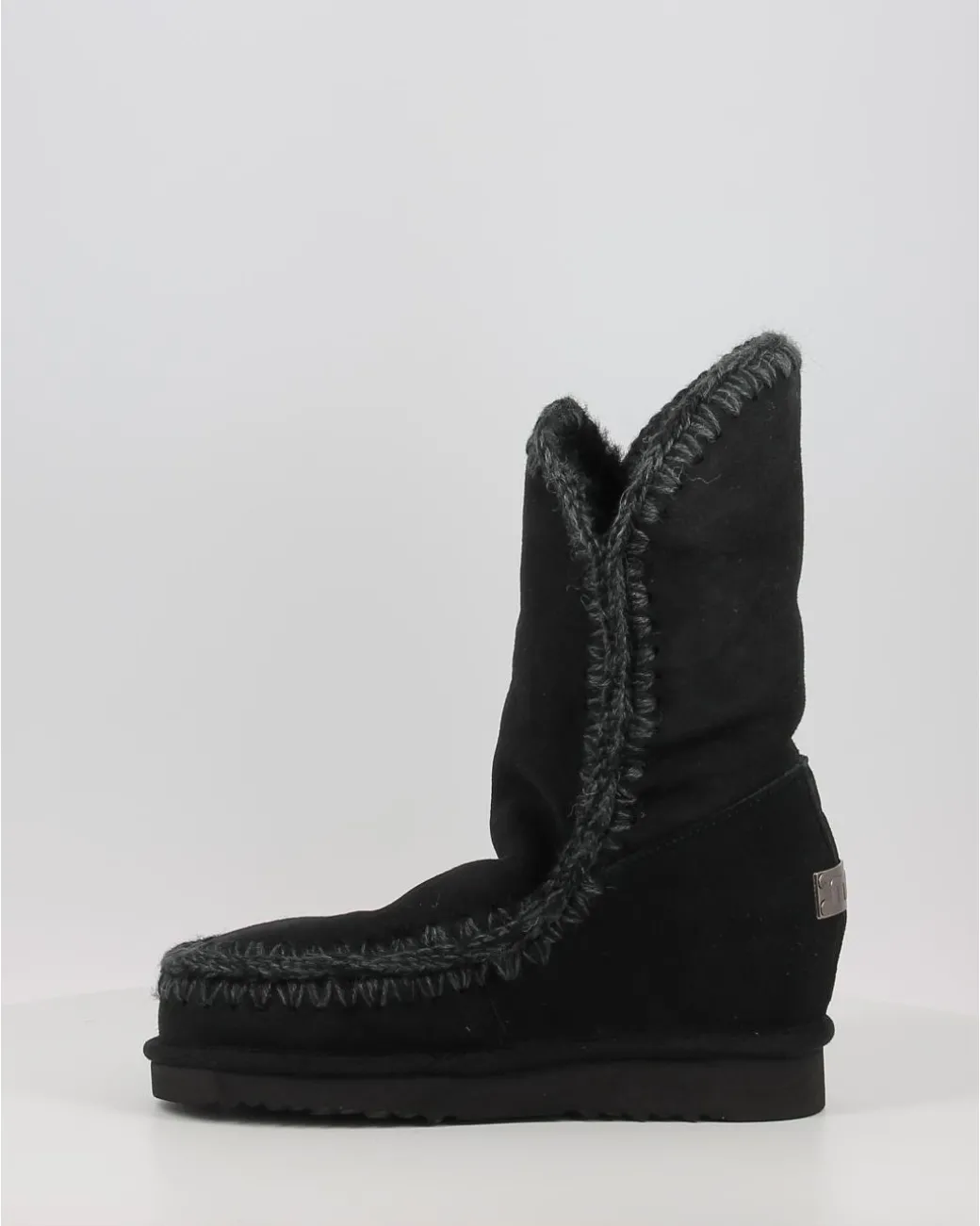Botas Mou Eskimo Inner Wedge Tall Negro