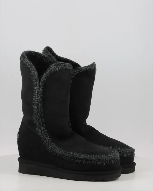 Botas Mou Eskimo Inner Wedge Tall Negro