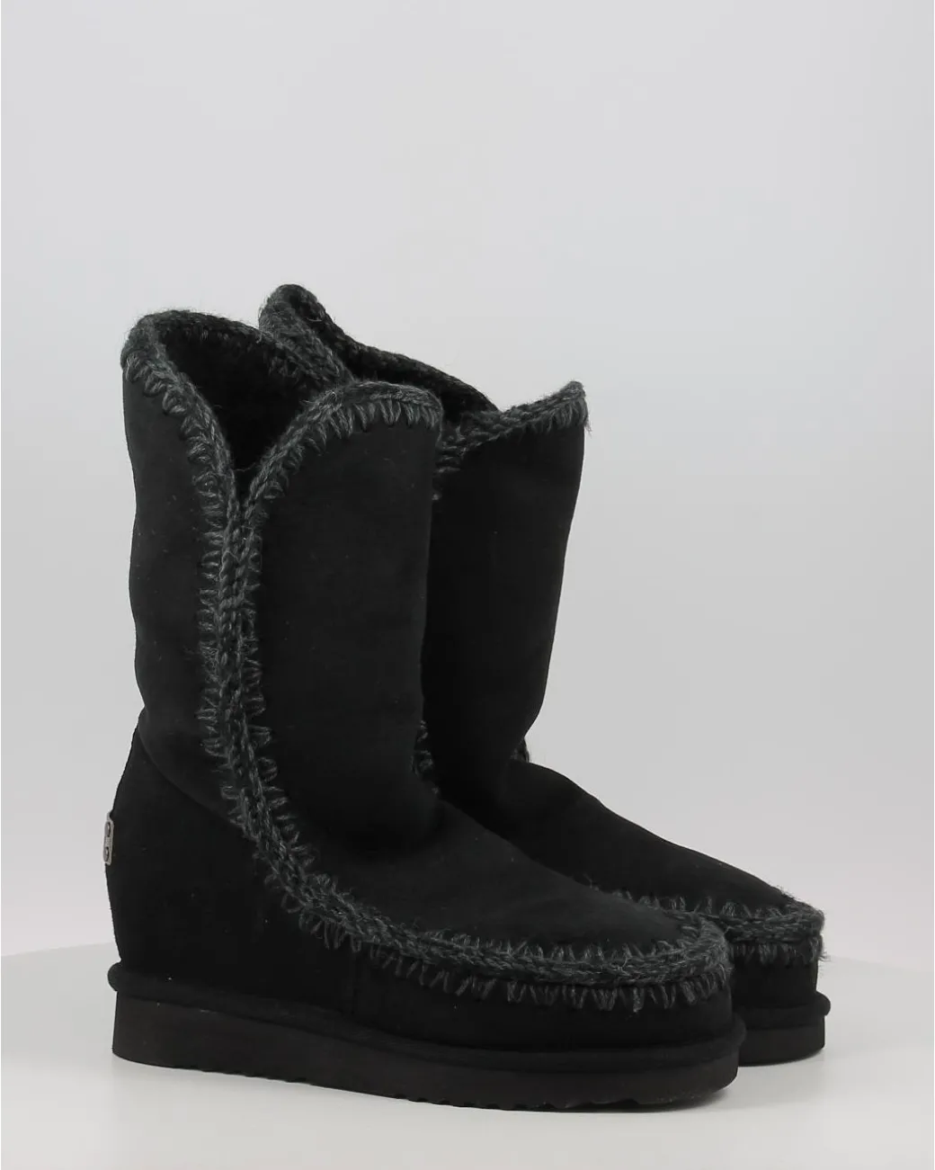 Botas Mou Eskimo Inner Wedge Tall Negro