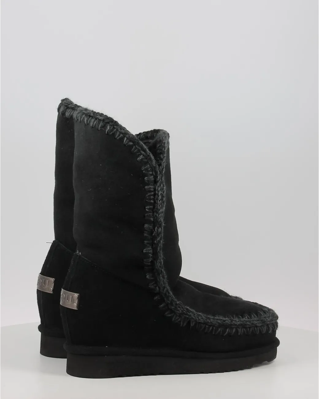 Botas Mou Eskimo Inner Wedge Tall Negro