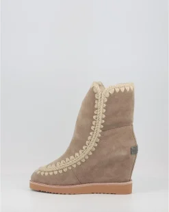 Botas Mou French Toe Wedge Short Gris