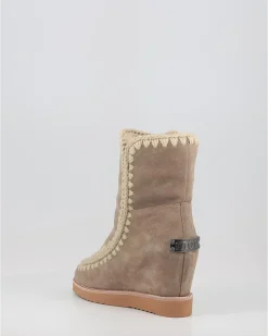 Botas Mou French Toe Wedge Short Gris
