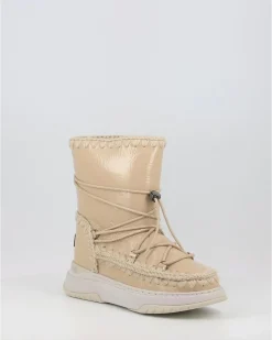 Botas Mou Jogger Snowboot Short Patsan Beig