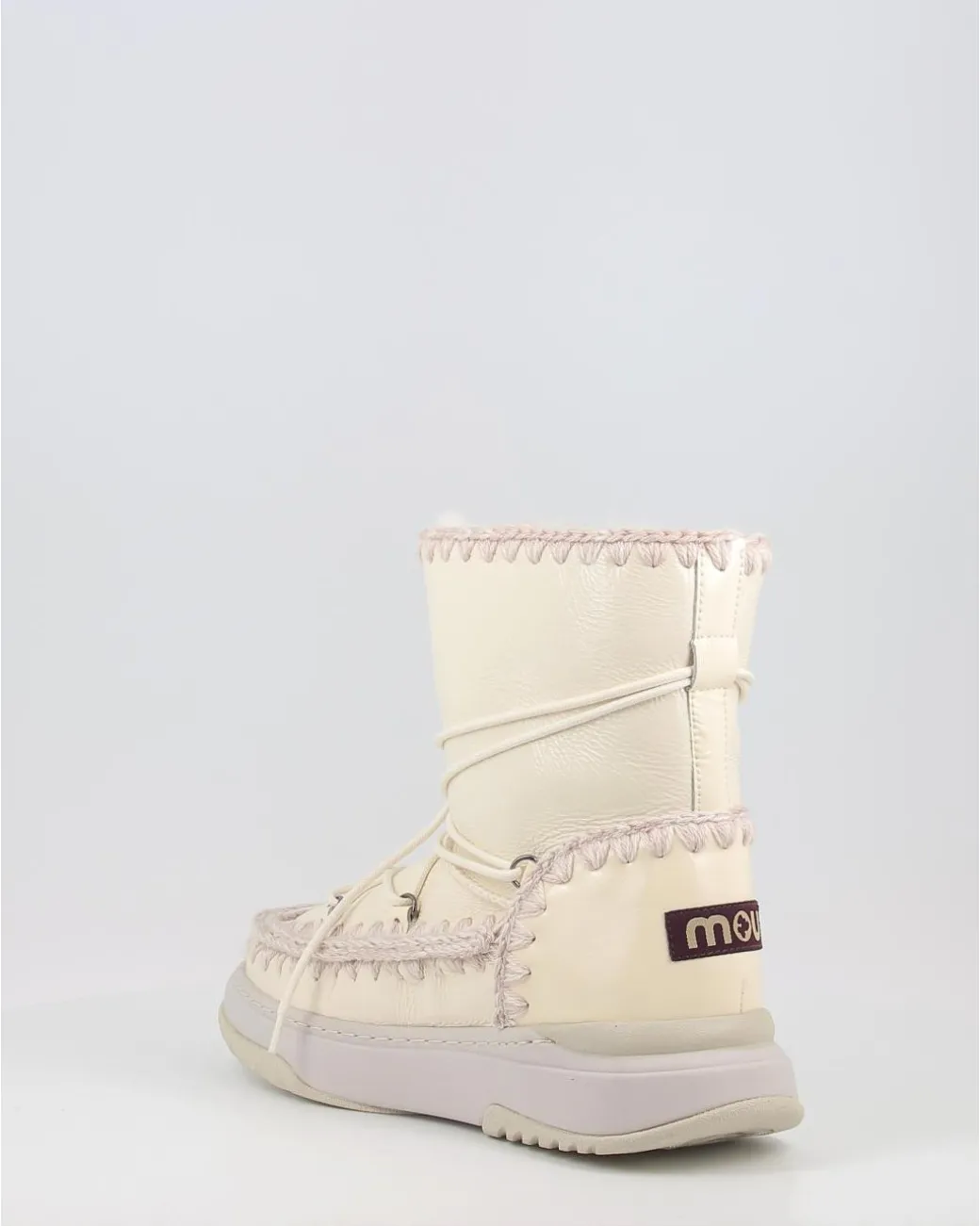 Botas Mou Jogger Snowboot Short Patwhi Blanco