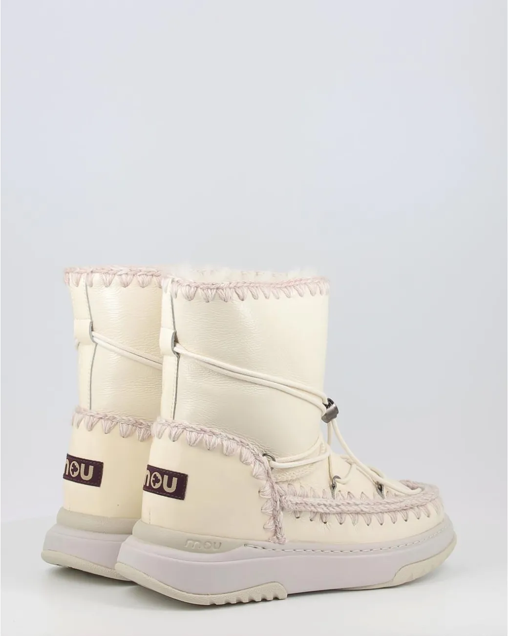 Botas Mou Jogger Snowboot Short Patwhi Blanco