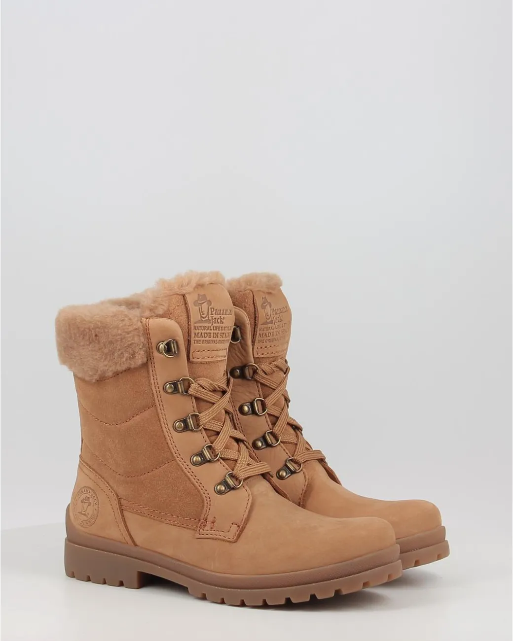 Botas Panama Jack Tuscani B29 Taupe