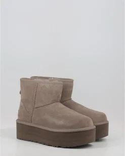Botas Ugg Classic Mini Platform Gris