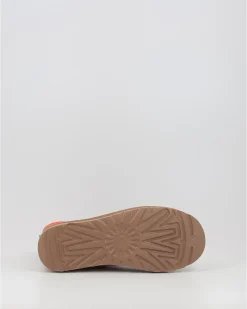 Botas Ugg Classic Mini Zipper Tape Logo Chestnut