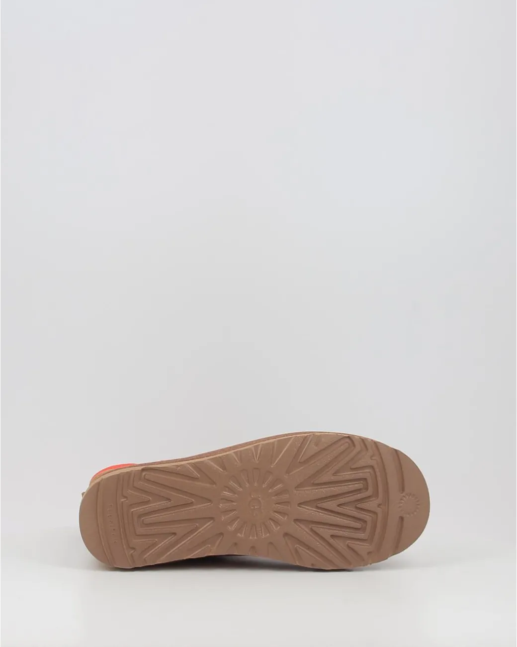 Botas Ugg Classic Mini Zipper Tape Logo Chestnut
