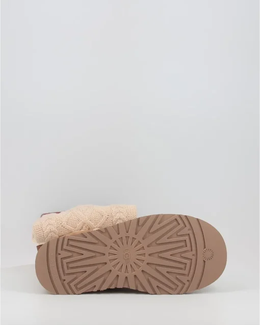 Botas Ugg Classic Sweater Letter Tall Chestnut