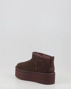 Botas Ugg Classic Ultra Mini Platform Marron