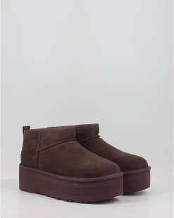 Botas Ugg Classic Ultra Mini Platform Marron