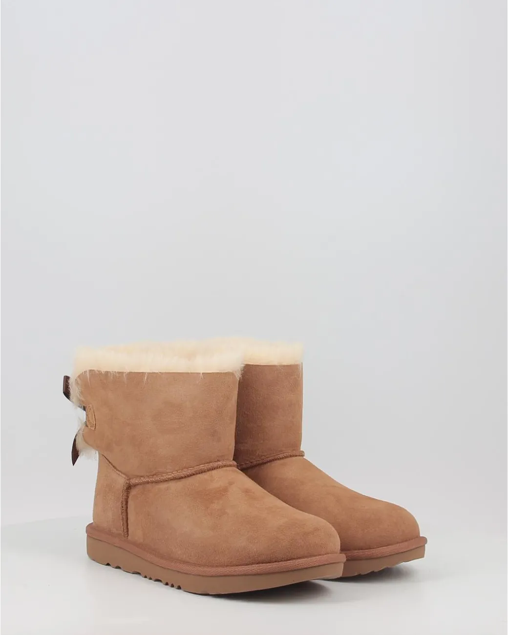 Botas Ugg Mini Bailey Bow Ii Chestnut