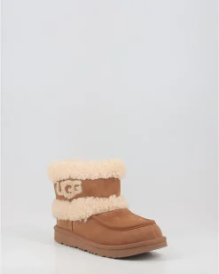 Botas Ugg Ultra Mini Ugg Fluff 1143701K Chestnut