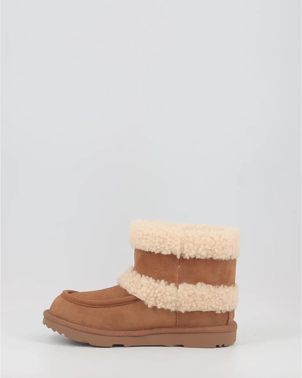 Botas Ugg Ultra Mini Ugg Fluff 1143701K Chestnut