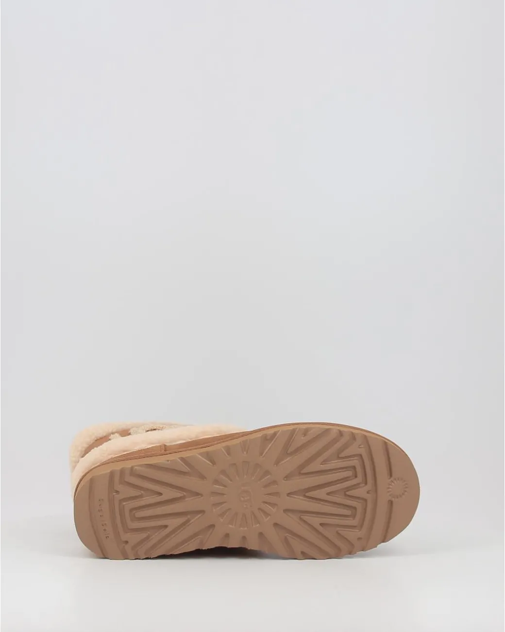 Botas Ugg Ultra Mini Ugg Fluff Chestnut