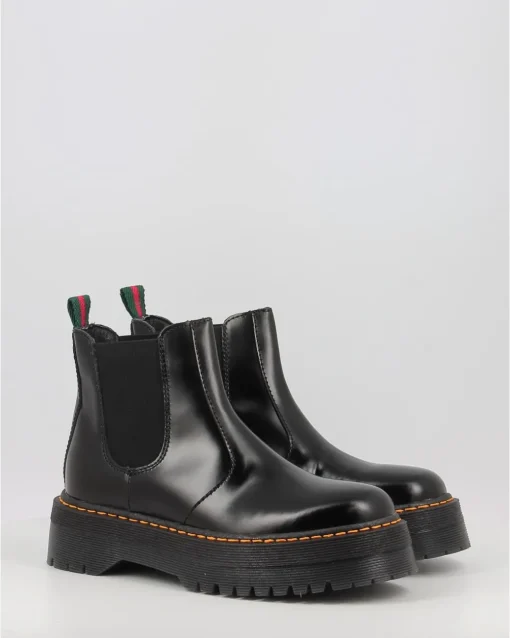 Botines Alpe Punk-2 4500W Negro