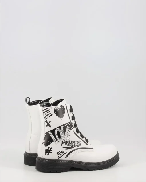 Botines Asso Ag13808 Blanco