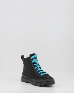 Botines Camper Brutus Kids K900318-003 Negro