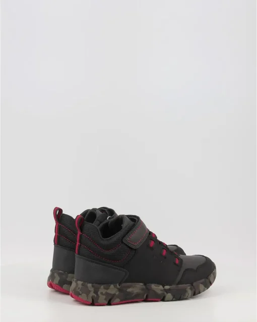 Botines Geox J Flexyper Boy B Abx J949Xa Negro