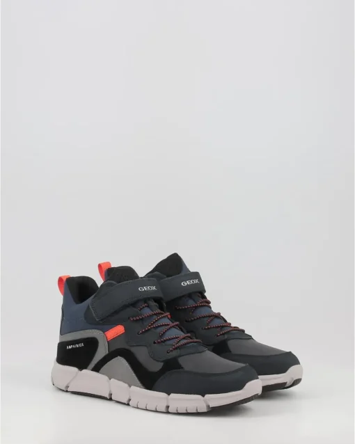 Botines Geox J Flexyper Boy B Abx J269Xa Azul