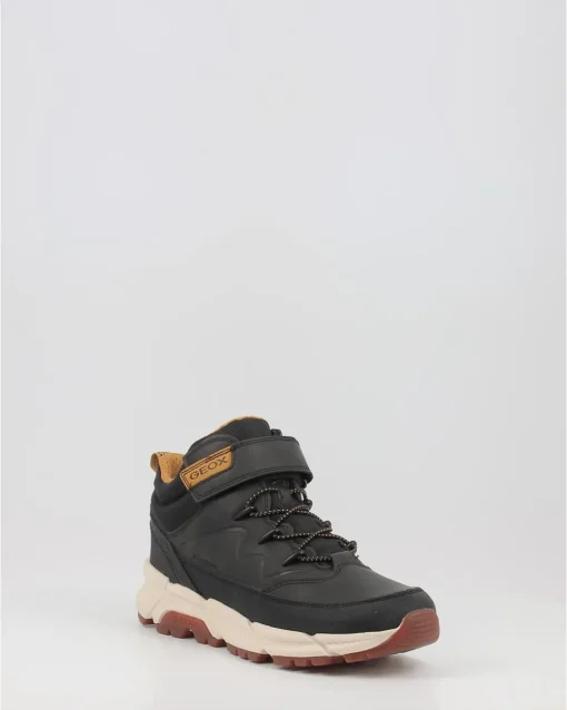 Botines Geox J Flexyper Plus Boy J36Lcg Negro